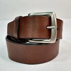 GAP Factory Outlet Brown Genuine Italian Leather Belt Mens Size Medium 36