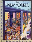 1935 CITY OPEN AIR FARMER MARKET VENDOR KARASZ ARTIST NEW YORKER COVER FC2048] 