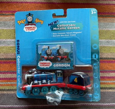 Curva de aprendizaje Take Along Thomas Train Limited 2006 ¡Gordon metálico! ¡NUEVO! Difícil de encontrar! Foto 1 de 2