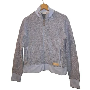 Weird Fish Macaroni Full Zip Knit Jacket Ladies Size M / UK 12 Pale Blue Cardi - Bild 1 von 18