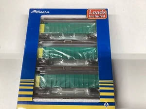 Paquete de 3 góndolas Athearn #3886 escala N "FPP" Thrall lado alto - Imagen 1 de 2