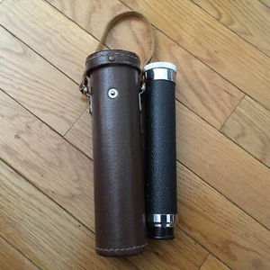 Vintage OBSERVER 30mm Power Pocket Telescope Model  w/Case Not Working - Picture 1 of 11