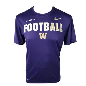 Camiseta de fútbol americano Nike Dri-Fit de la Universidad de Washington Huskies UW talla M nueva con etiquetas - Imagen 1 de 7
