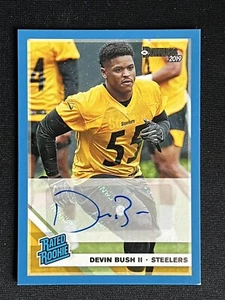 2019 Donruss Devin Bush II Rated Rookie Autograph LOT (5 Cards) #344 - Bild 1 von 6