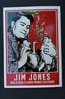Jim Jones Jonestown Cult Monkey Poison Kool-Aide 90's Parody P1 Vintage STICKER