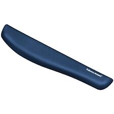 Fellowes 9287402 PlushTouch Keyboard Wrist Support with Microban - Blue Blue Sin