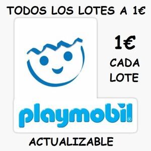 playmobil LOTES A 1 EURO, ACTUALIZABLE,,ELIGE TU LOTE EN LIQUIDACION  -1€ CADA -
