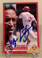 1994 Score Rookie RC Traded #RT148 Tony Longmire Phillies Signed Authenticated