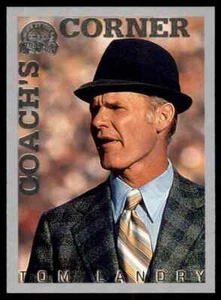 2000 Fleer Greats Of The Game Coach's Corner Tom Landry #94CC - Picture 1 of 2