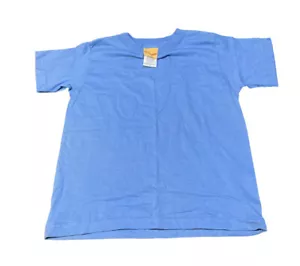T-shirt vintage NOS anni 90 Disney Pocahontas VUOTA punto singolo BAMBINI taglia Med 7/8 - Foto 1 di 4
