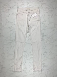 🔥65% OFF🔥 [SALE] Alyx Zip Back White Distressed Jeans Sz. US28 - Picture 1 of 16