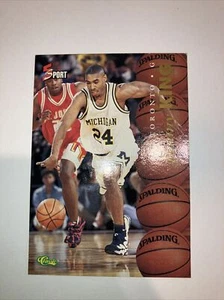 1995-96 Classic 5-Sport #33 Jimmy King Michigan Wolverines Rookie - Picture 1 of 2