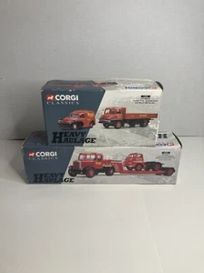 Corgi Classics Lot Of 2 Trucks 31004 And 31006 WYNN’s Thames SCAMMELL Box Damage - Picture 1 of 18