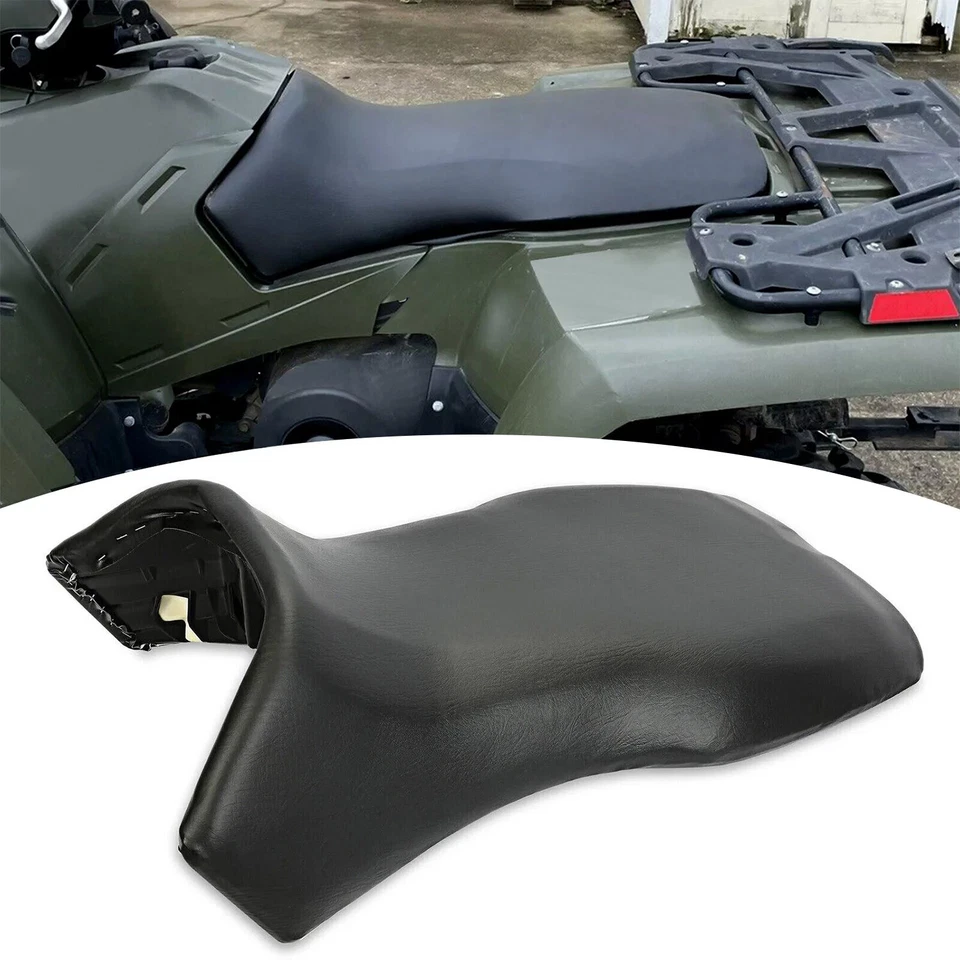 Black Seat Cover Fit 2005 - 2014 Polaris Sportsman 300 400 450 500 600 700 800 - Image 1 of 4