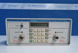 Marconi Instruments 2185 Programmable Attanuator 1.5GHz 130dB !! unstable !! - Imagen 1 de 1