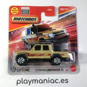 Matchbox '17 Toyota Landcruiser 78 Mainline 2025 Mattel - Imagen 1 de 1