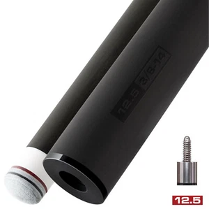 Cuetec Cynergy 15K Carbon 12.5mm Shaft - 3/8x14 Cuetec Joint 21.30mm Thin Collar - Picture 1 of 4
