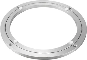 10 Inch Aluminum Lazy Susan Turntable Bearing Round Dining Table Swivel Plate - Picture 1 of 6