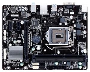 GIGABYTE GA-H81M-S1 Core i7/Core i5/Core i3/Pentium/Celeron LGA 1150 DDR3 M-ATX - Bild 1 von 2