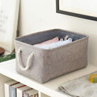  Storage Basket Box Toy Container Wardrobe Clothes with Cover