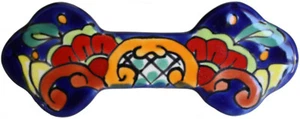 Cajón arco iris de cerámica mexicana hecho a mano Talavera - Imagen 1 de 1