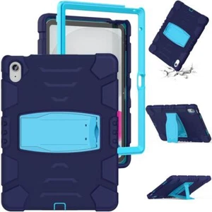 Rugged Shockproof Stand Case For iPad 7 8 9th 10th Generation 10.2 10.9 Air Mini - Picture 1 of 35