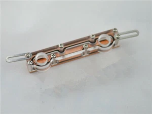 New 10cm VGA GPU Chipset Mosfet Water Cooling Block Acrylic + Cooper G1/4 - Picture 1 of 2