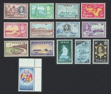 Tonga Definitives 14v MNH SG#101-114