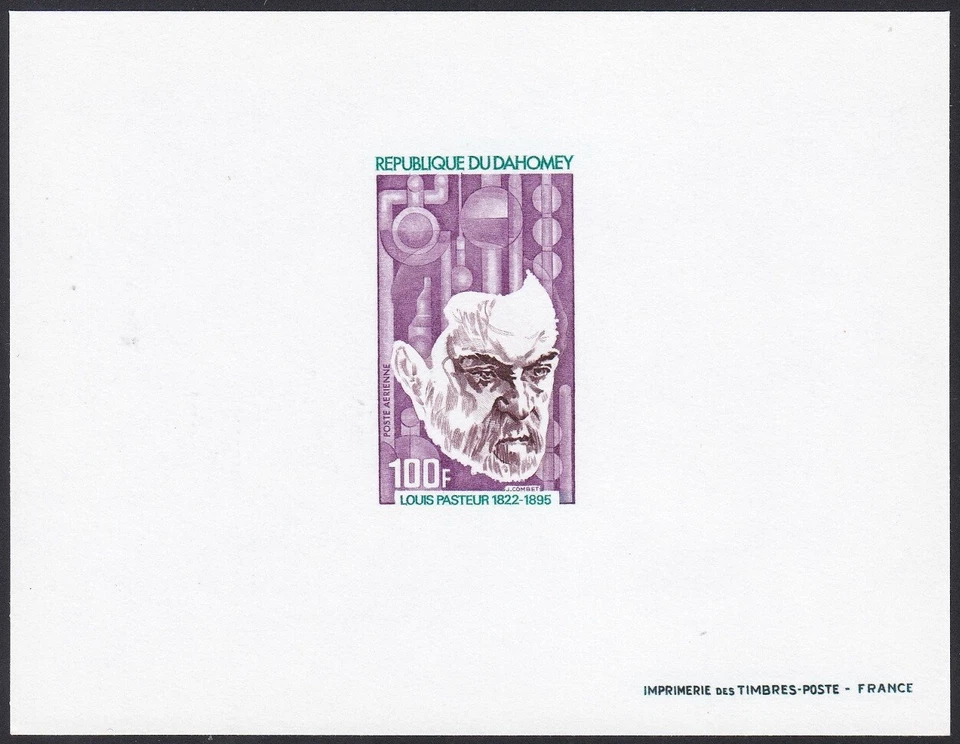 Dahomey ScC173 Químico, Bacteriólogo Louis Pasteur (1822-95), Prueba de Lujo Foto 1 de 1