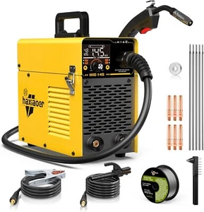 145A Fülldraht Schweißgerät Ohne Gas 230V 2 in 1 MIG/MMA E-hand IGBT Inverter - Bild 1 von 8