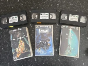 Star Wars Special Wide Screen Edition Original Trilogy VHS Tapes - Picture 1 of 2