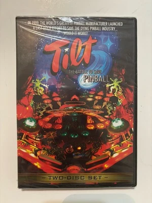 Tilt! The Battle to Save Pinball 2 Disc Collector’s Set (2007 DVD) OOP RARE New - Image 1 of 2