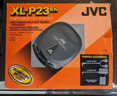 Vintage JVC XL-P23BKCD-Player mit Box CD-Spieler mit Box 90s - Bild 1 von 4