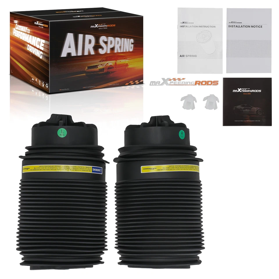 2x Bolsa de amortiguador de resorte de aire trasero para Mercedes-Benz CLS400 CLS550 CLS63 AMG E63 AMG Foto 1 de 4