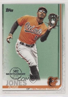 2019 Topps Factory Set 582 Montgomery Club Adam Jones #8 - Image 1 of 2