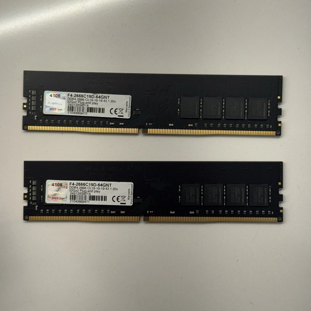 メモリー G.SKILL DDR4 64GB (16GB x 4) 2133MHz メモリー G.SKILL DDR4 64GB (16GB x 4) 2133MHz G.SKILL Trident Z