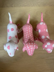 Victoria’s Secret PINK Mini Dog Set Stuffed Original Release. - Picture 1 of 7