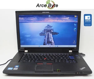 LENOVO THINKPAD L520 2011 15" CORE i3 RAM 8 GB SSD 128 GB W11 PRO NO BATTERIA - Imagen 1 de 20