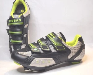 Mens Tiebao Bike Shoes Men's Size 6 Road Cycling Peloton Lock Pedal, Cleated - Picture 1 of 12