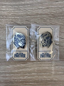 Black Panther And Killmonger Mondo Enamel Pin Set By Matt Taylor Marvel - Picture 1 of 4