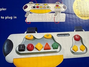 Lernspielzeug Berchet Media PC-Spiele / Kinder Computer Tastatur - ab 1 Jahr - Bild 1 von 7