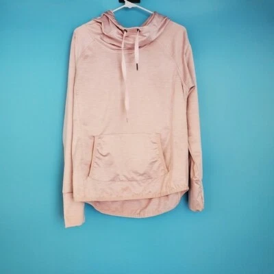 90 Degree By Reflex Women's Size Large Athletic Light Pink Hoodie Pullover - Изображение 1 из 4