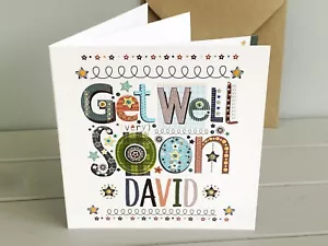 Get well soon Karte, personalisiert, get better soon Karten, Sonderkarte - Bild 1 von 11
