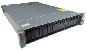 HP DL380 Gen9 G9 2x Intel XEON 10-core E5-2660v3 64GB ram 24 SFF Bays 2U Server - Picture 1 of 1