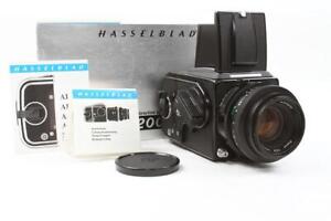 Nr MINT Hasselblad 2000 FC Outfit w/ Waist Level, Back &  80mm Zeiss Planar Lens