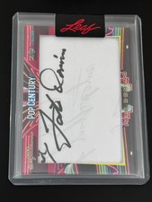 2023 Leaf Pop Century Cut Signatures Auto Fats Domino Blueberry Hill Rock HOF