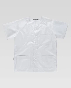 Camice Medico Cucina Unisex Bianco Tg.XXL Spedizione Gratuita - Foto 1 di 11