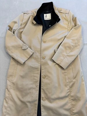 Abrigo de coche vintage Misty Harbor para mujer 14 Petite beige Foto 1 de 4