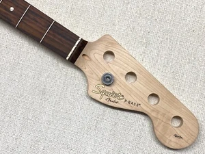 Genuine Fender Squier PRECISION P BASS NECK Maple / Rosewood Electric Guitar - Picture 1 of 16