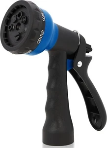 Garden Hose Nozzle Sprayer- 7 Adjustable Watering Patterns Nozzle for Water Hose - Picture 1 of 7